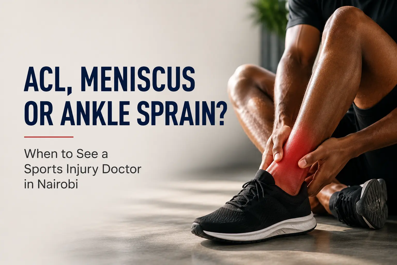 best doctors for sports injury in Nairobi